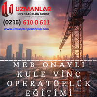 Kule Vinç Operatörlük Eğitimi, Belgesi ve İstihdam Alanları
